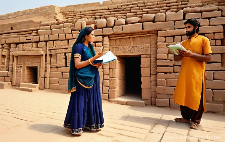 관광통역안내사와 문화재 해설 - **Prompt 1: The Enchanting Storyteller at Lahore Fort**
    "An experienced Pakistani male tour guid...