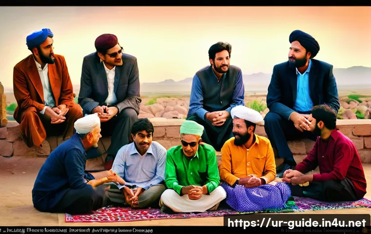 관광통역안내사 커뮤니티와 정보 공유 플랫폼 - Prompt 1: A Vibrant Community of Pakistani Tourist Guides Sharing Wisdom**