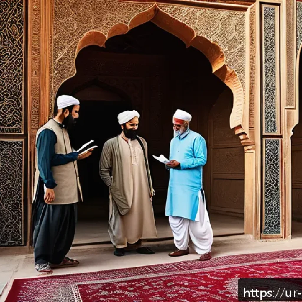 관광통역안내사 업무에서 발생하는 사례별 가이드 - A culturally sensitive tour guide in traditional South Asian attire, respectfully explaining local r...